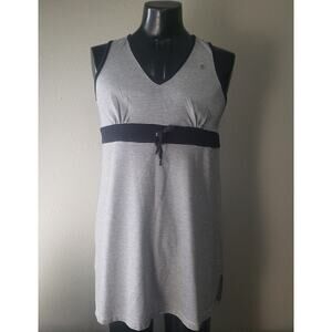 Liz Claiborne Women's Striped Dress; Sleeveless - Large